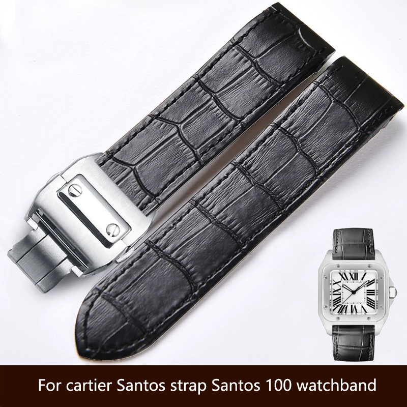 Cartier Watch Tank - Wysokiej jakości, wykonana z prawdziwej skóry,