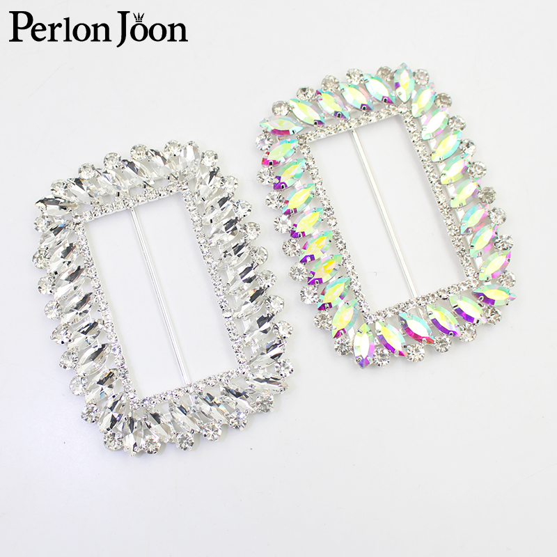 Perlon Strap Woven - 2 sztuki 10.3*7.5cm (wewnętrzna 6.3cm) prostokąt