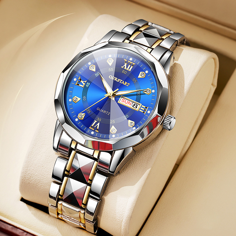 Cartier Watch Tank - Zegarek męski TOP Brand, biznesowy, prosty,