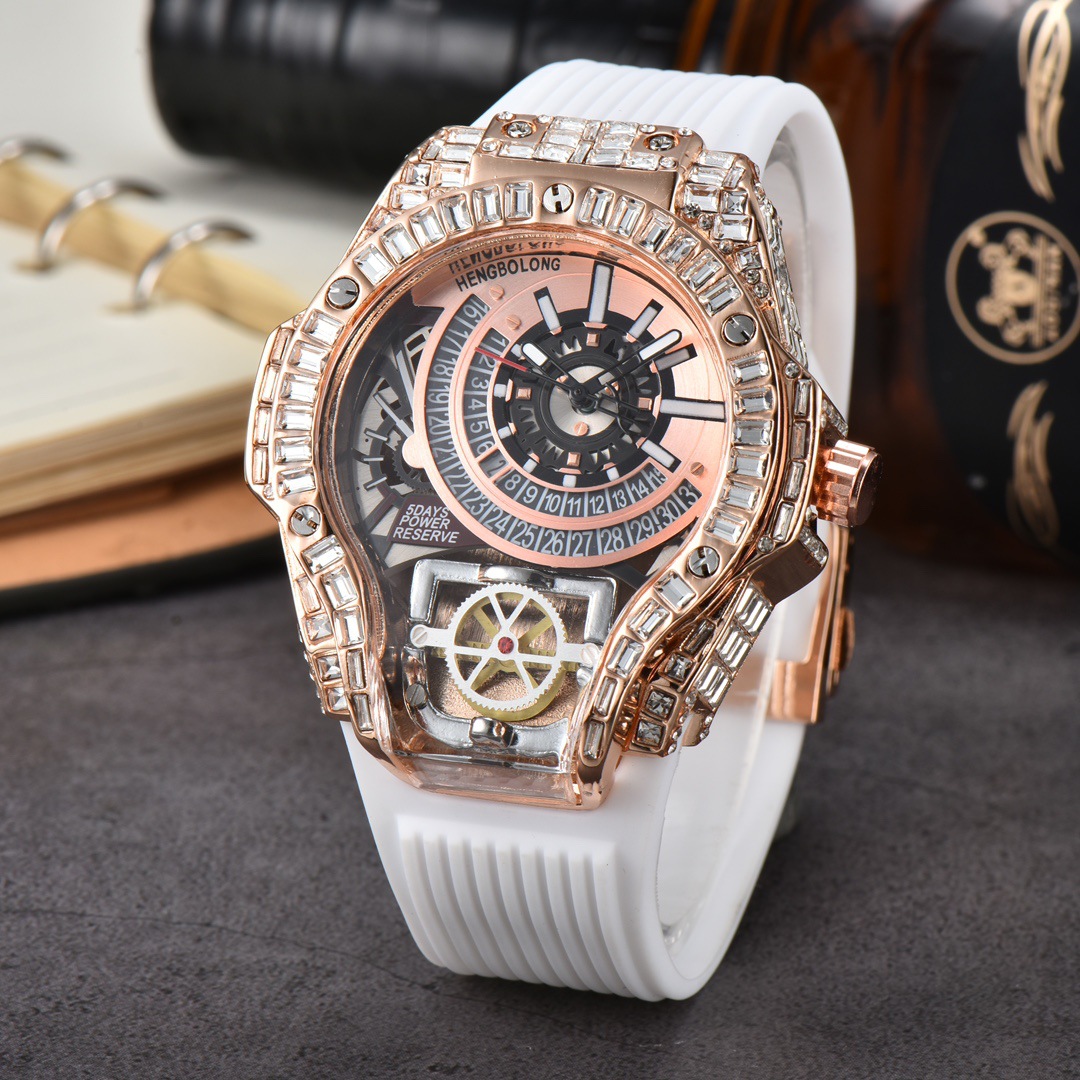 Omega Watch Constellation - Zegarki męskie luksusowe z pełnym diamentowym