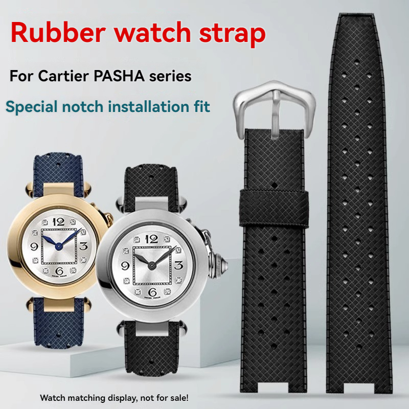Gumowy męski pasek do zegarka  – Cartier Watch Tank recenzja i cena