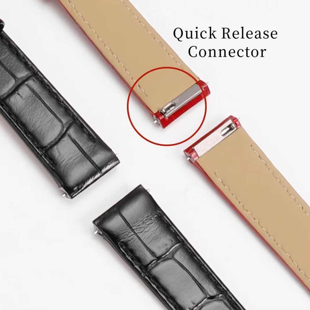 15,5 mm, 17,5 mm, 19 mm – skór – Leather Strap Quick Release recenzja i cena