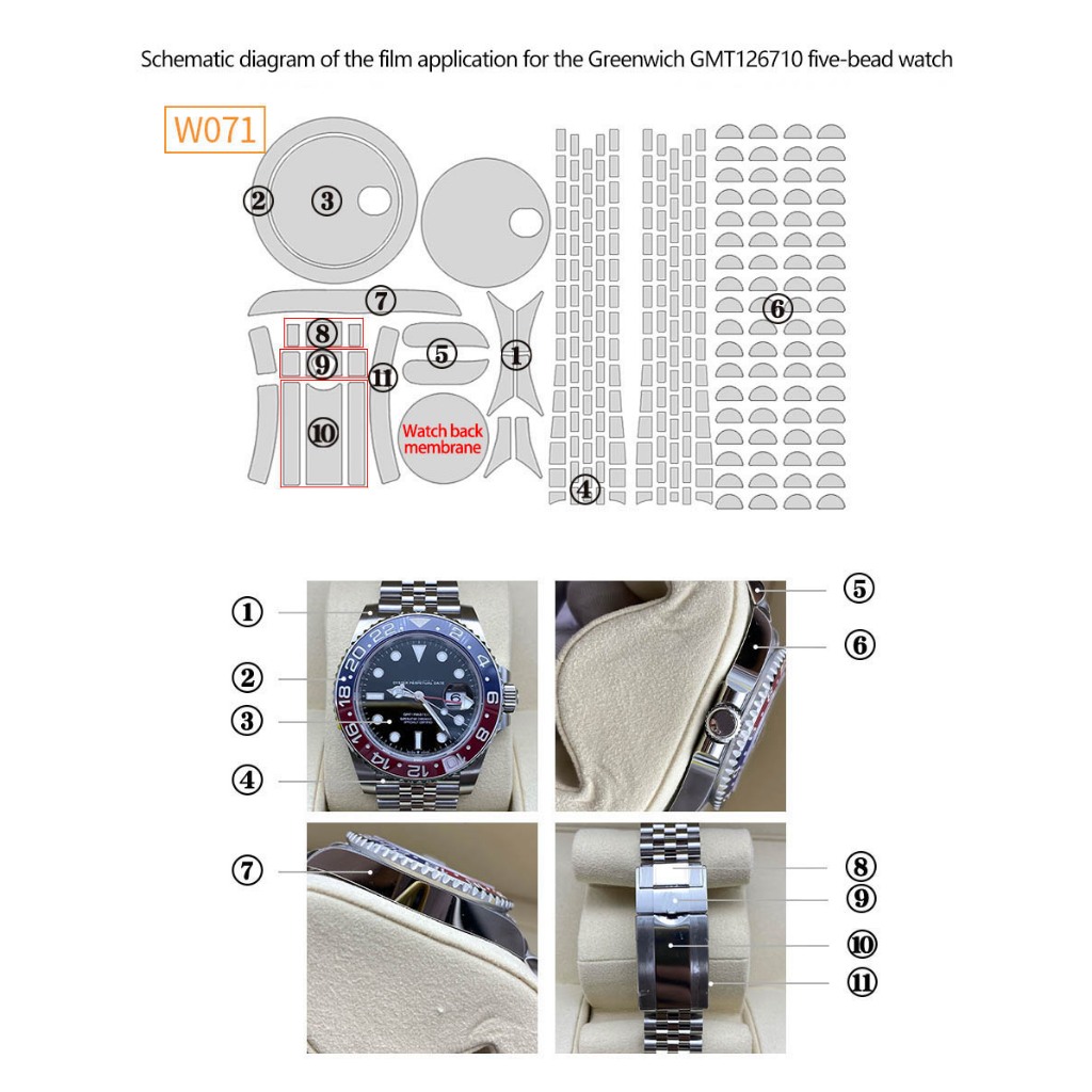 Folia ochronna do bransolety J – Rolex Watch Daytona recenzja i cena