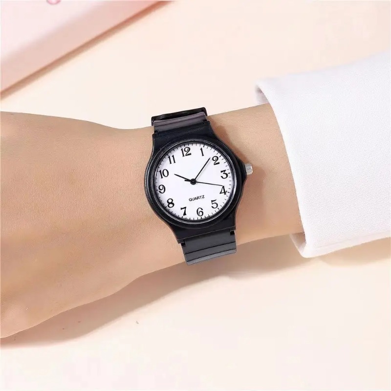 Prosty damski zegarek kwarcowy – Silicone Band Women recenzja i cena