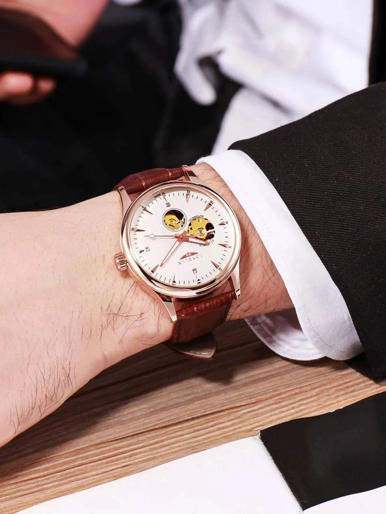 Zegarek automatyczny LONGLUX,  – Omega Watch Constellation recenzja i cena